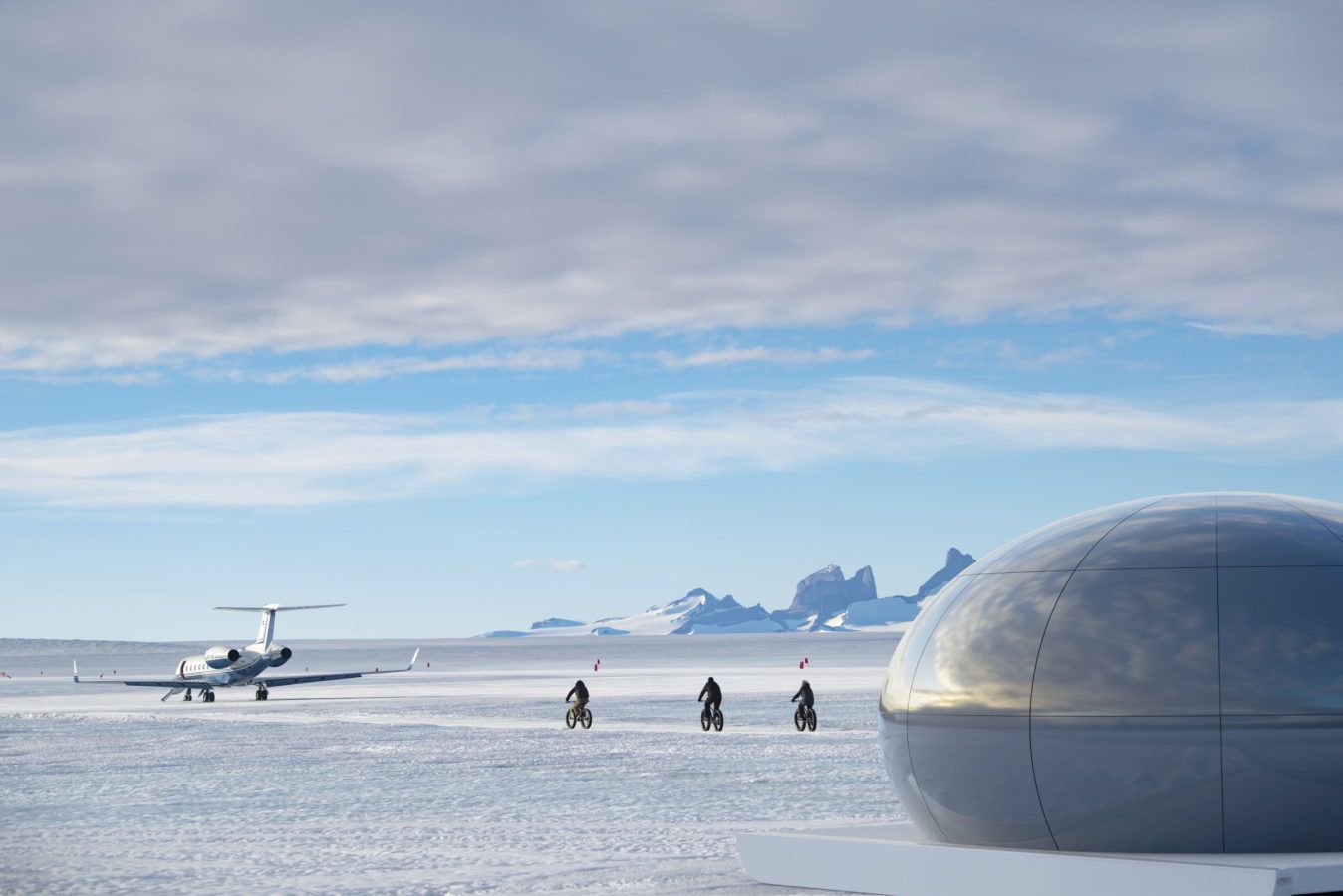 This luxury camp in Antarctica feels like a trip to outer space