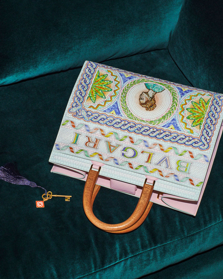These Bulgari x Casablanca bags are ready for Wimbledon — and beyond
