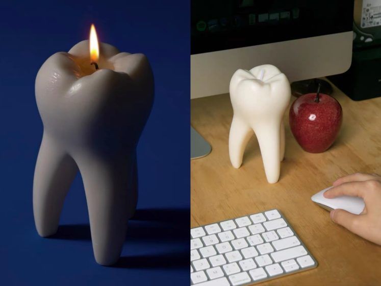 Pulled Tooth Candle
