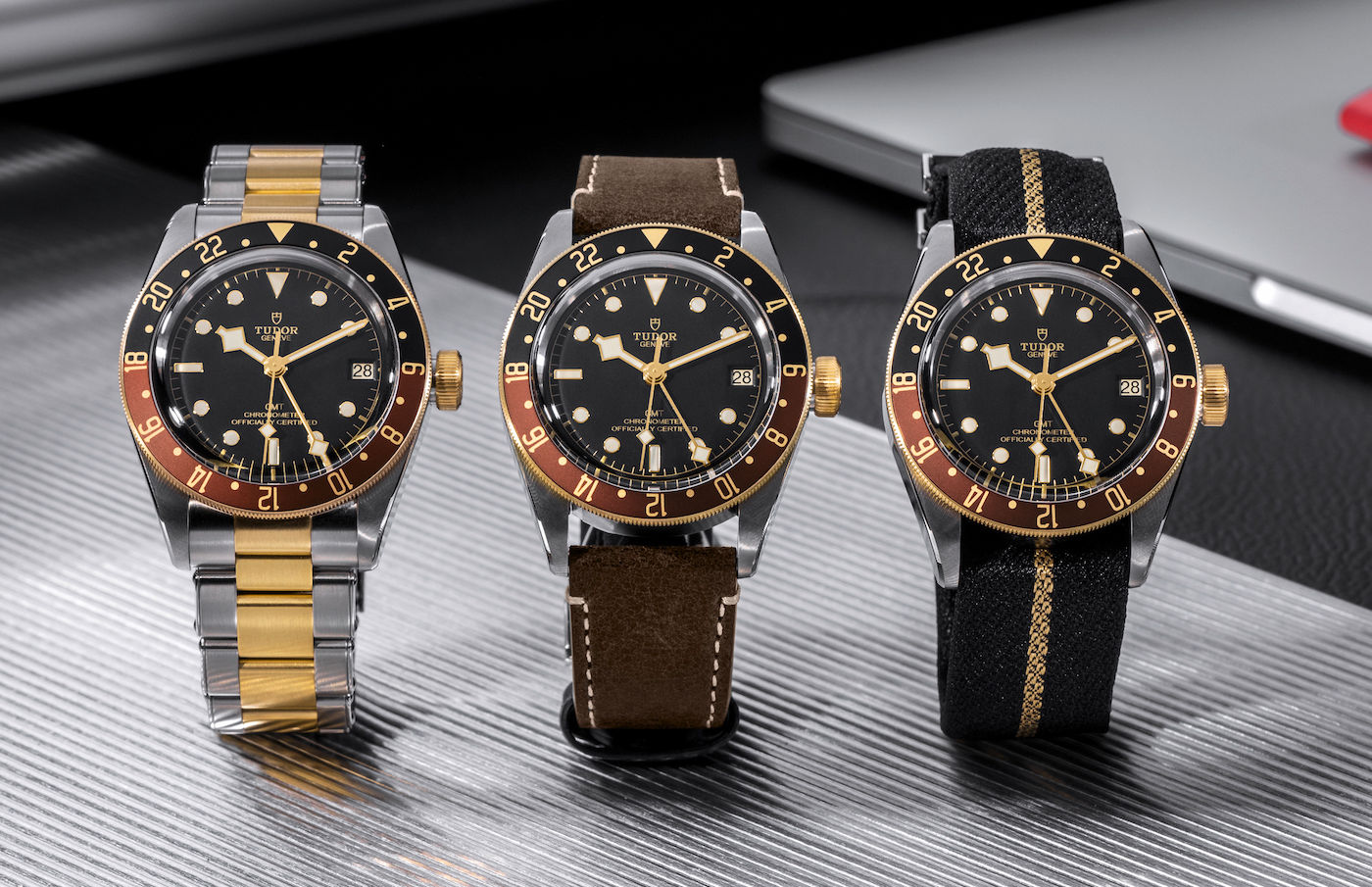 Tudor black discount bay 2 tone