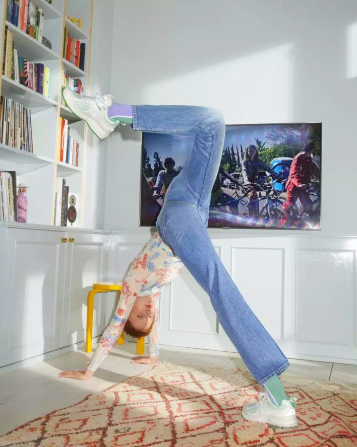 #GANNIGirls love New Balance sneakers, so GANNI x NB became a thing