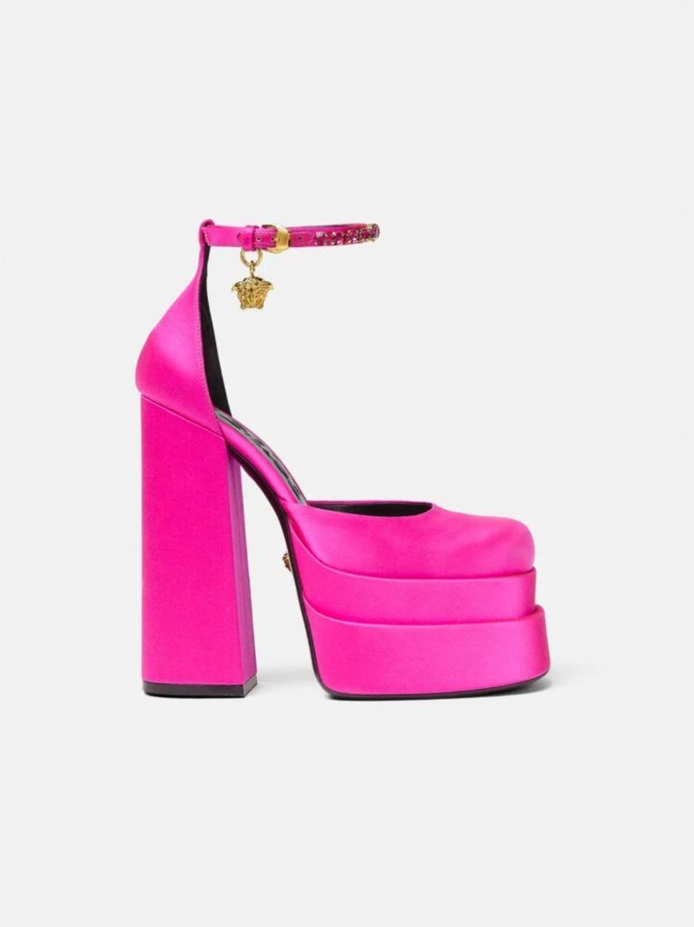 You Need This: Versace's Medusa Aevitas platform pumps