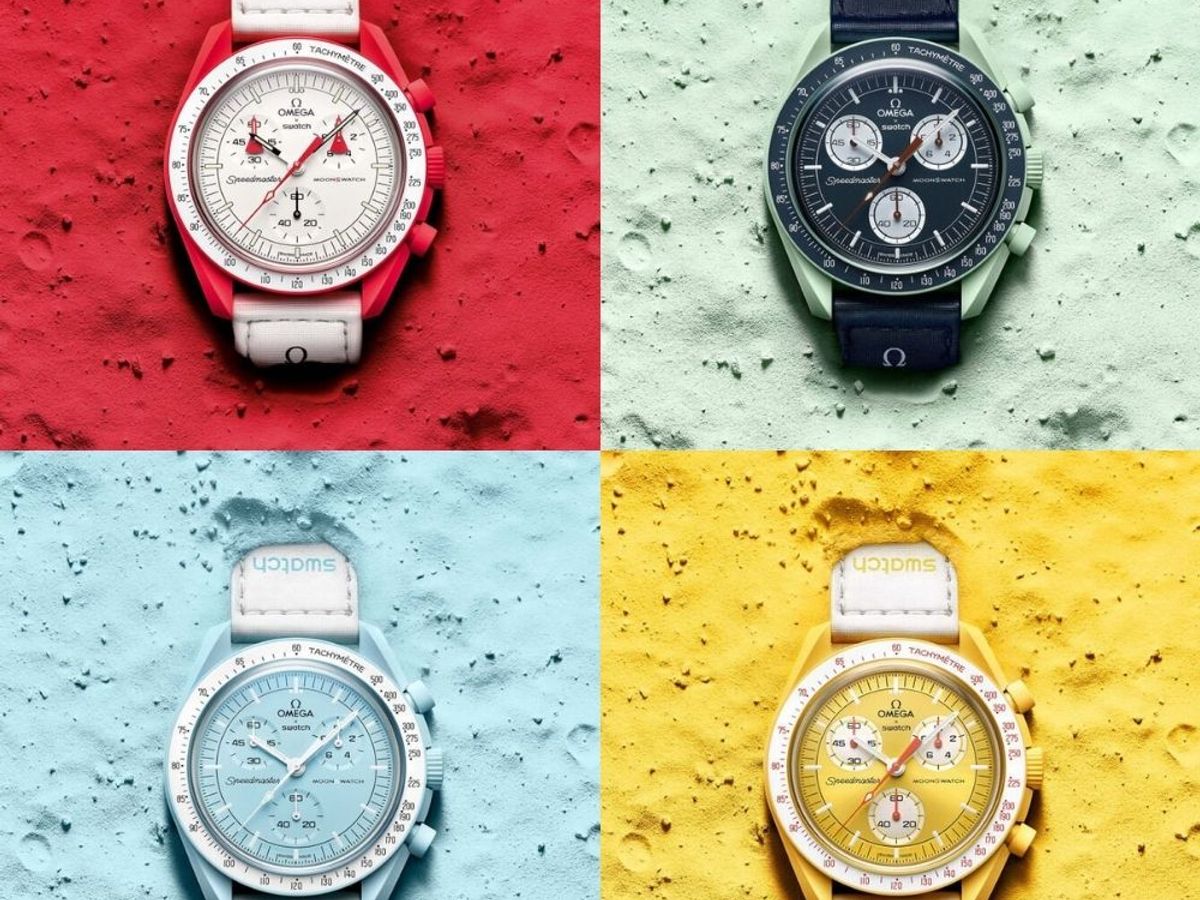 The Omega x Swatch MoonSwatch has dropped and it's causing shopping chaos