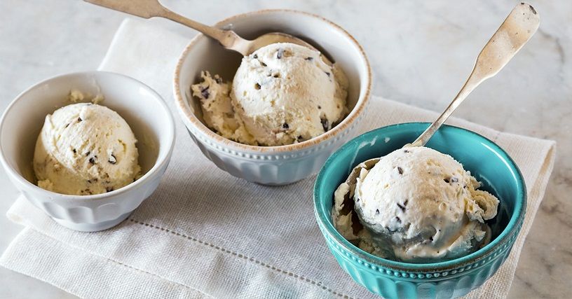 Homemade ice cream