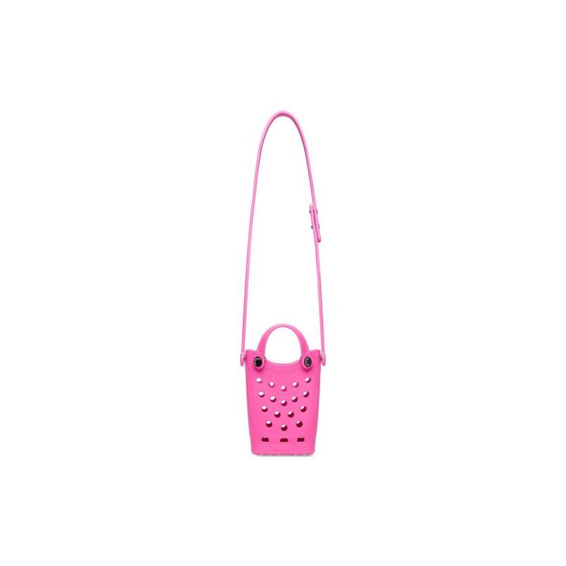 Shop tote bags and phone covers from Balenciaga x Crocs