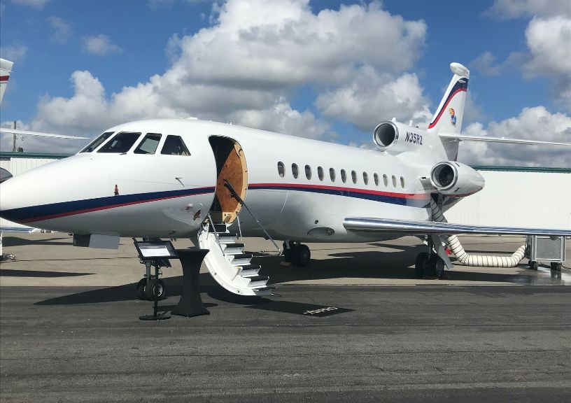 Corporate jets in Hong Kong