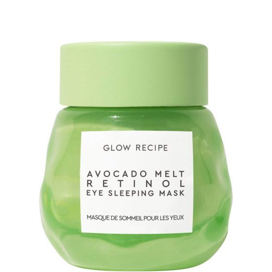 Glow Recipe's Avocado Melt Retinol Eye Sleeping Mask