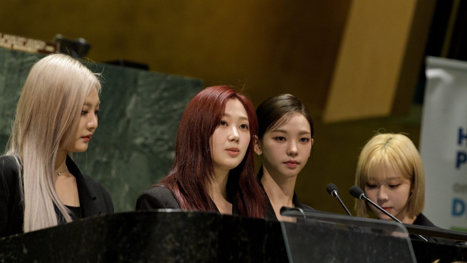 K-pop group aespa speaks on sustainable development and the metaverse at the UN