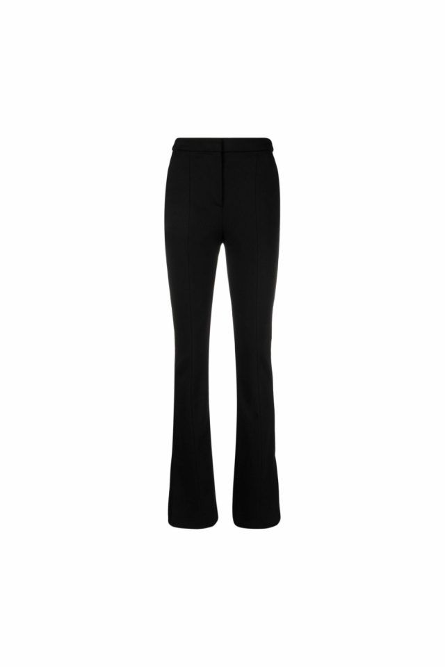 Karl Lagerfeld's mid-rise flared trousers
