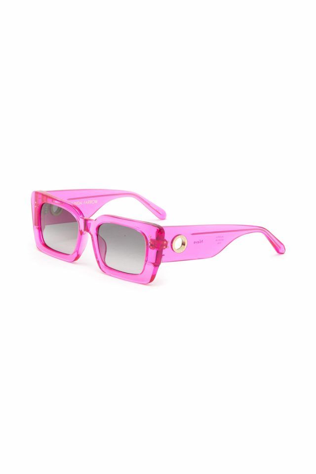 Linda Farrow's 'Nieve' rectangular acetate sunglasses