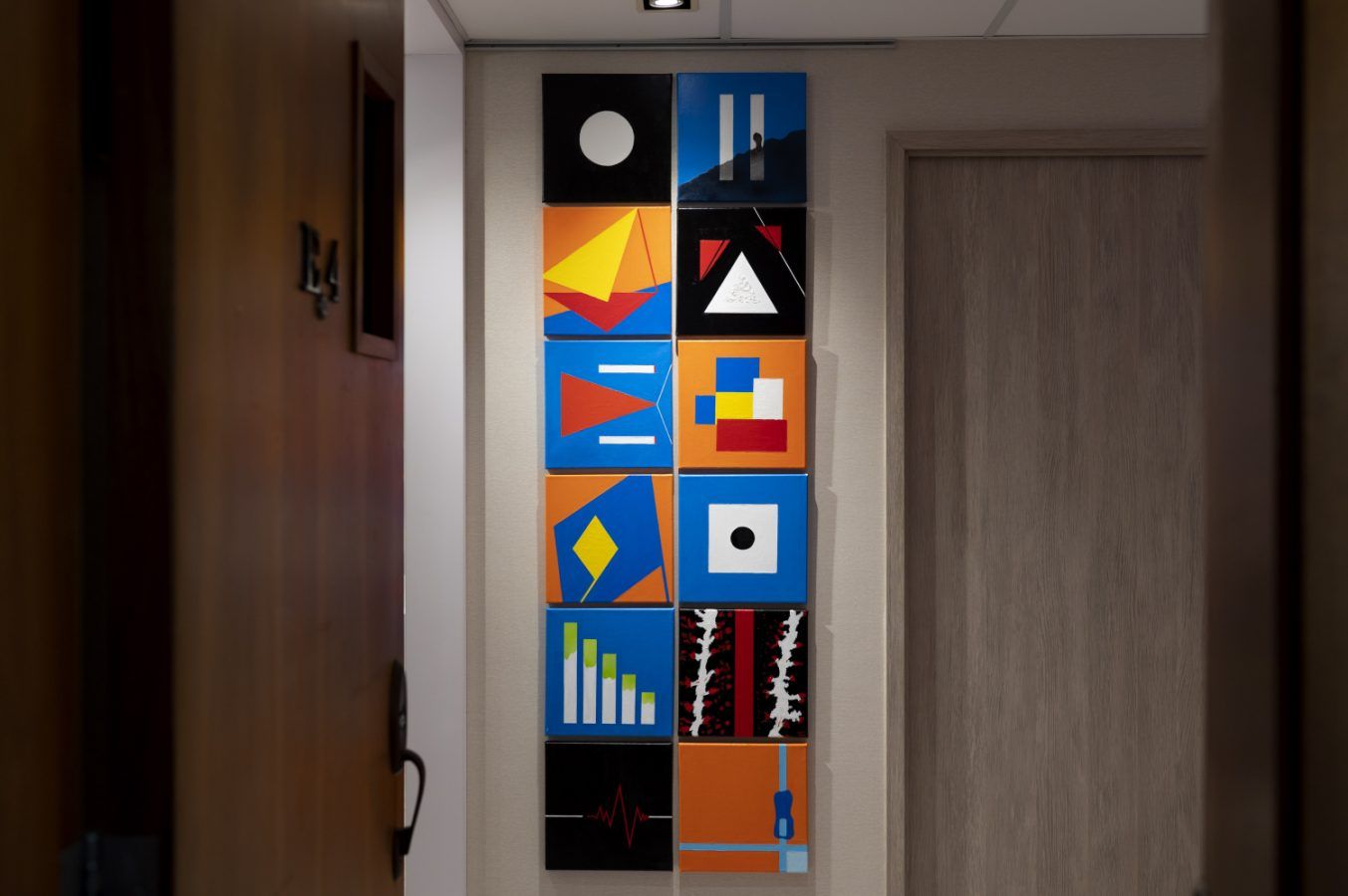 Geometric abstract artist Ryan Chan talks us through his solo debut show