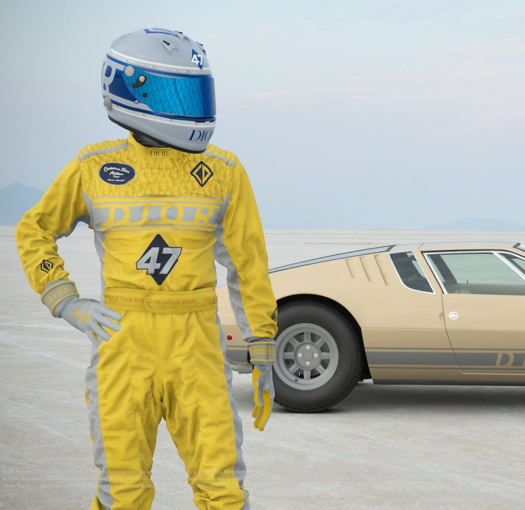 ‘Lab Report: Kim Jones designs skin and car for Dior x Gran Turismo 7