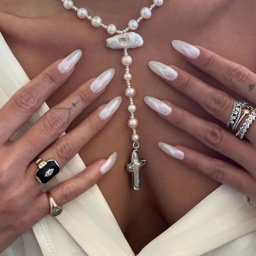 Hailey Bieber’s glazed donut nails are everywhere: Here’s how to recreate them