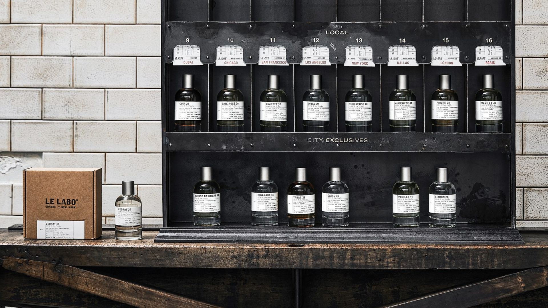 Le Labo's cityexclusive fragrances are available for one month only