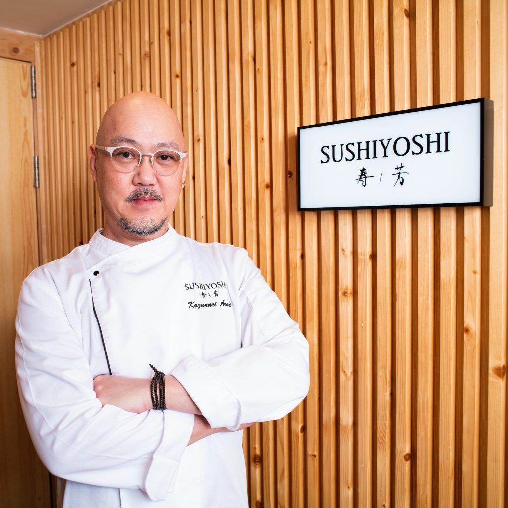 Cheat Day: Kazunari Araki, executive chef at Sushiyoshi