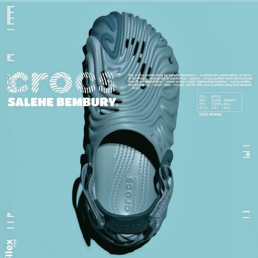 Salehe Bembury x Crocs' new Pollex Clog moves currents