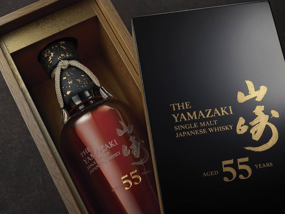 Yamazaki whiskey A shot of this rare 55 year old liquor costs 8