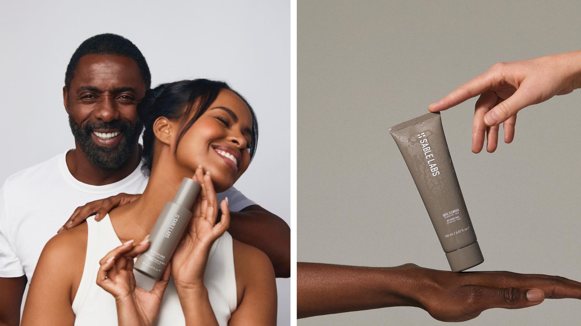 Celebrity beauty brands 2022: Idris and Sabrina Elba