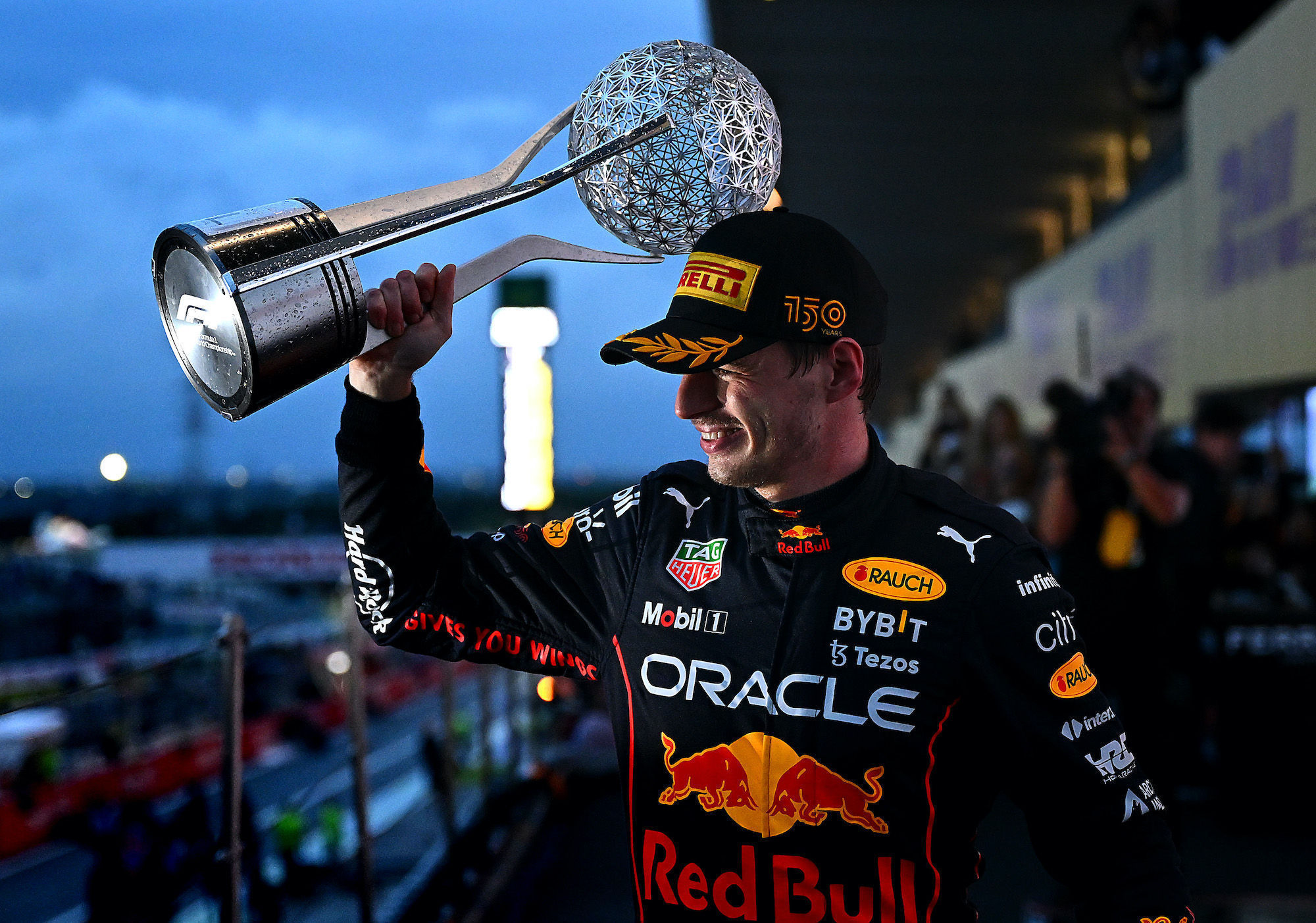 Max Verstappen world champion of Formula 1 2022