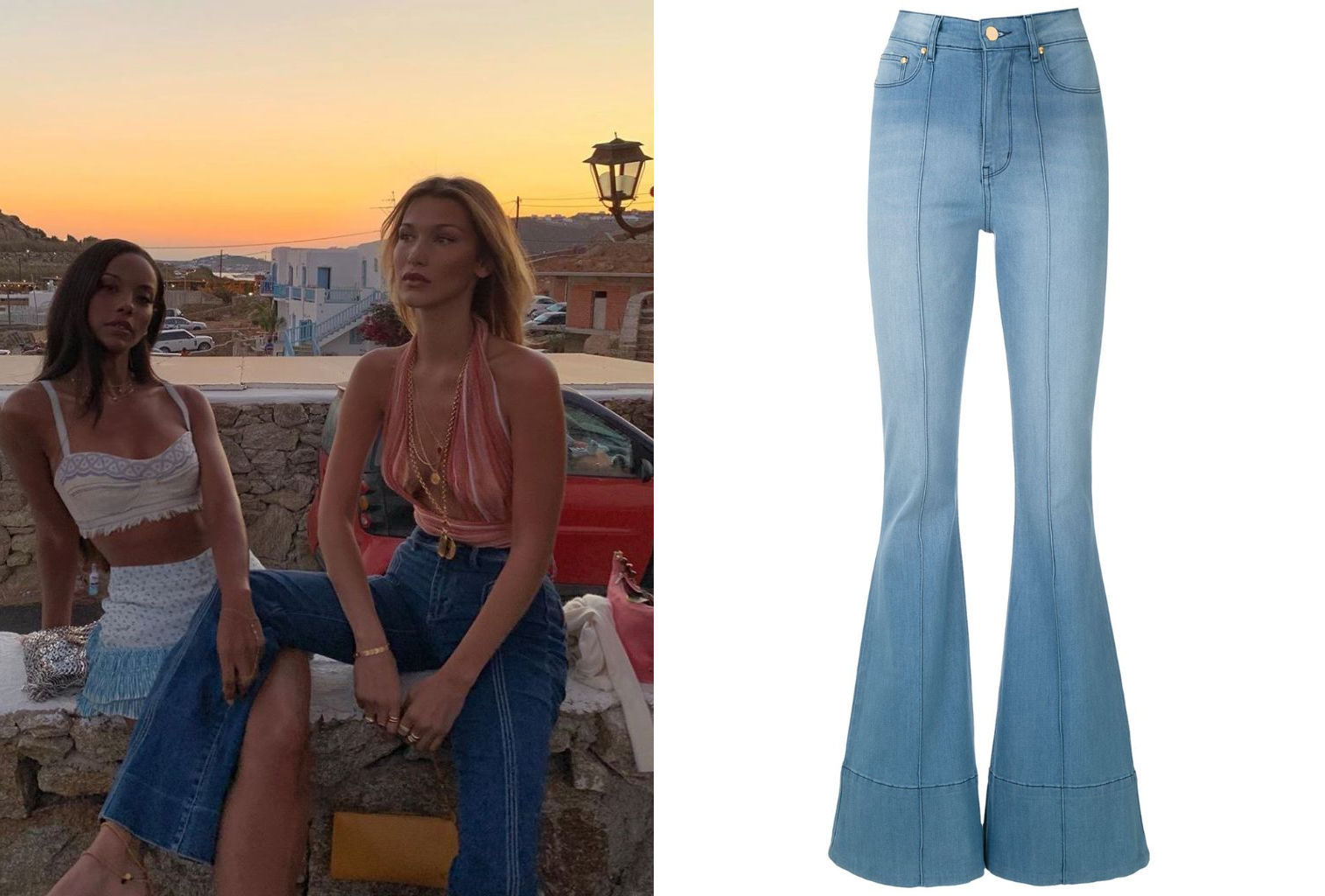 Bell bottom pants from the 1970s are back  Bell bottom pants from the 1970s  are back