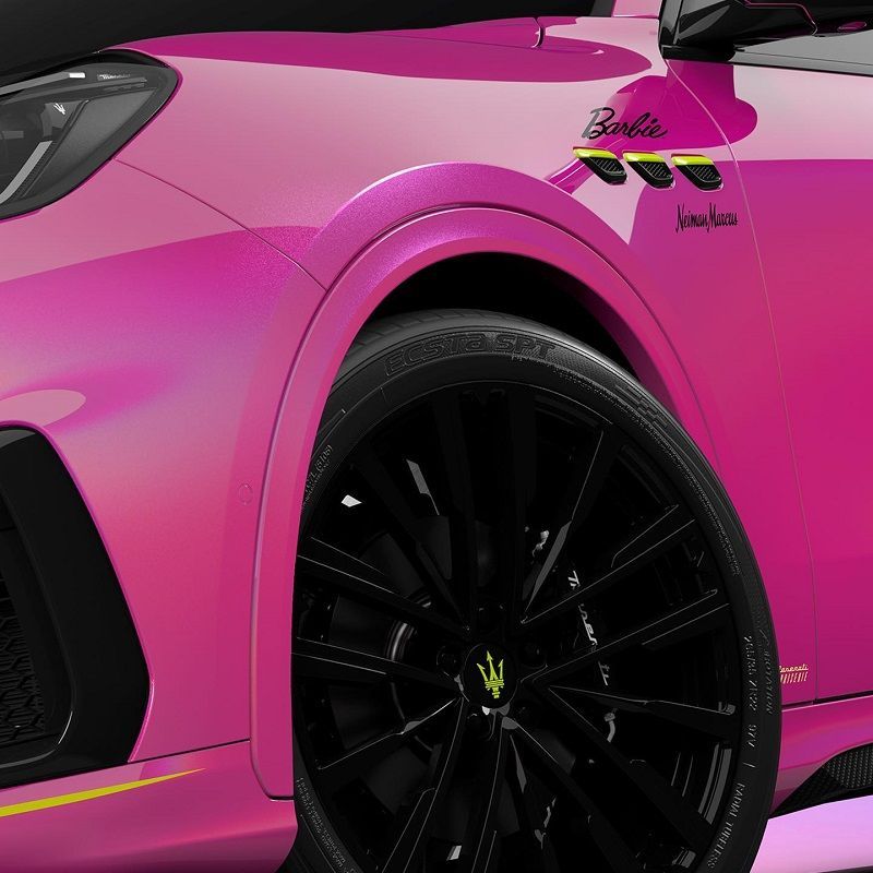 Maserati unveils Barbie-themed custom Grecale SUV in pink colour