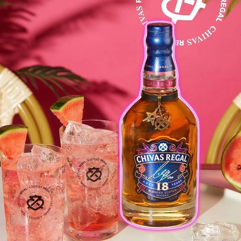 Chivas releases limited-edition Chivas 18 bottle in collaboration with Lisa of BLACKPINK