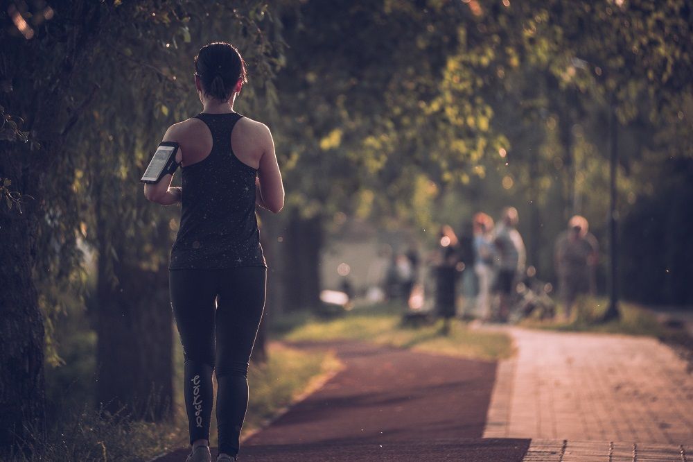 brisk walk