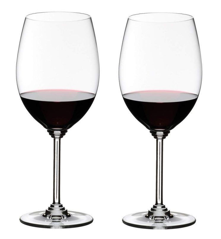 Engraved Riedel Vinum Bordeaux Red Wine Glass 4pc