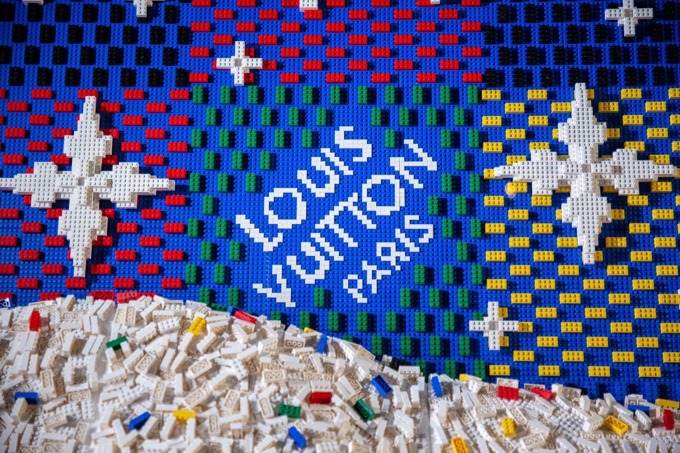 Louis Vuitton and LEGO collaborate for holiday displays this festive season