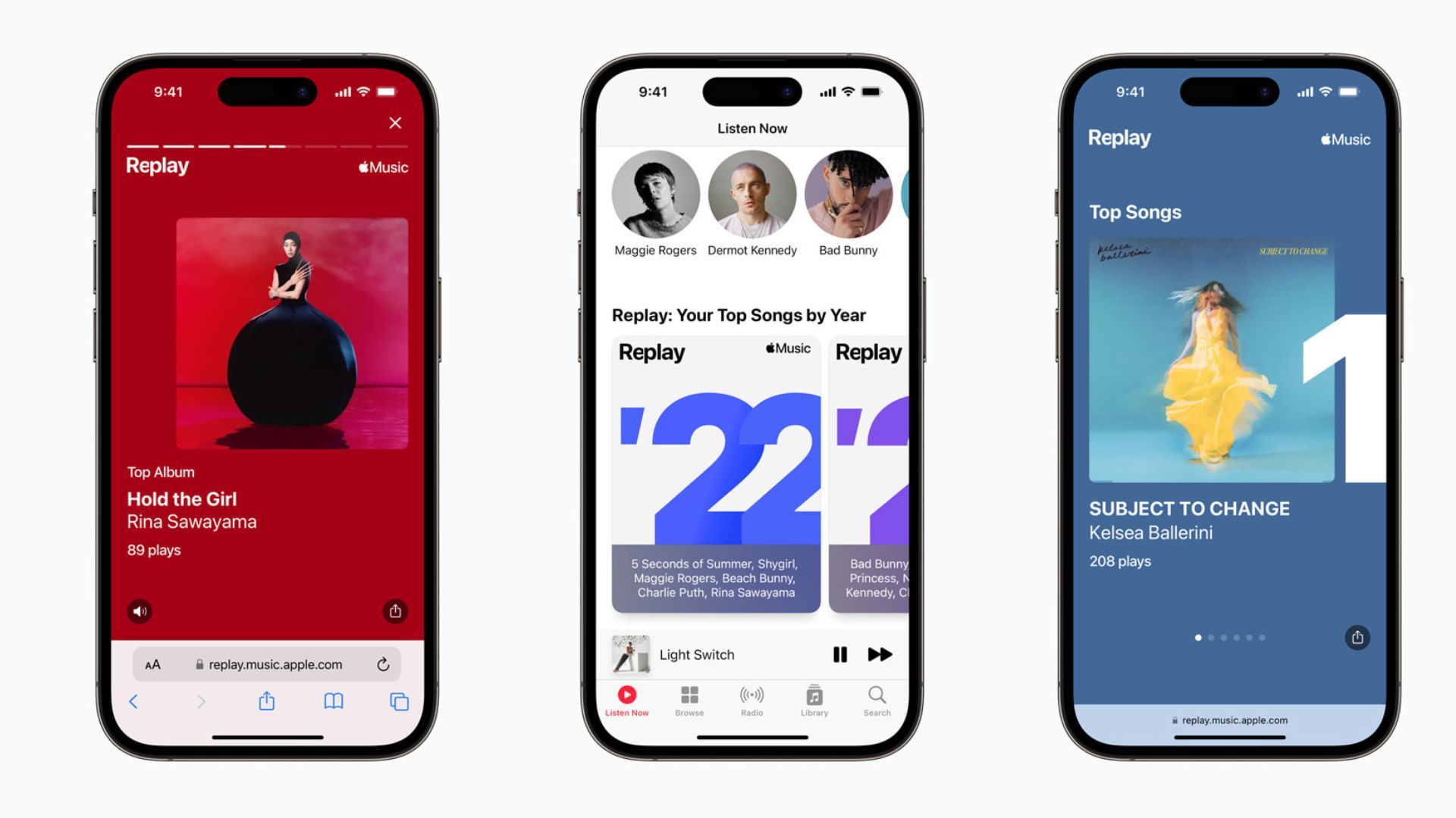 Apple Music replay 2022
