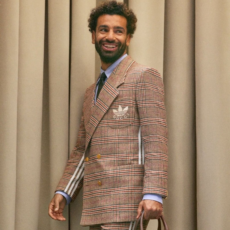 Mo Salah and GUCCI’s flashy new collaboration is the perfect bookend for 2022