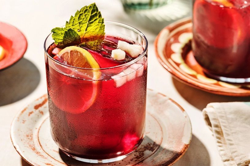 Festive cocktail