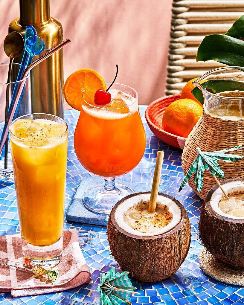 Caribbean cocktails