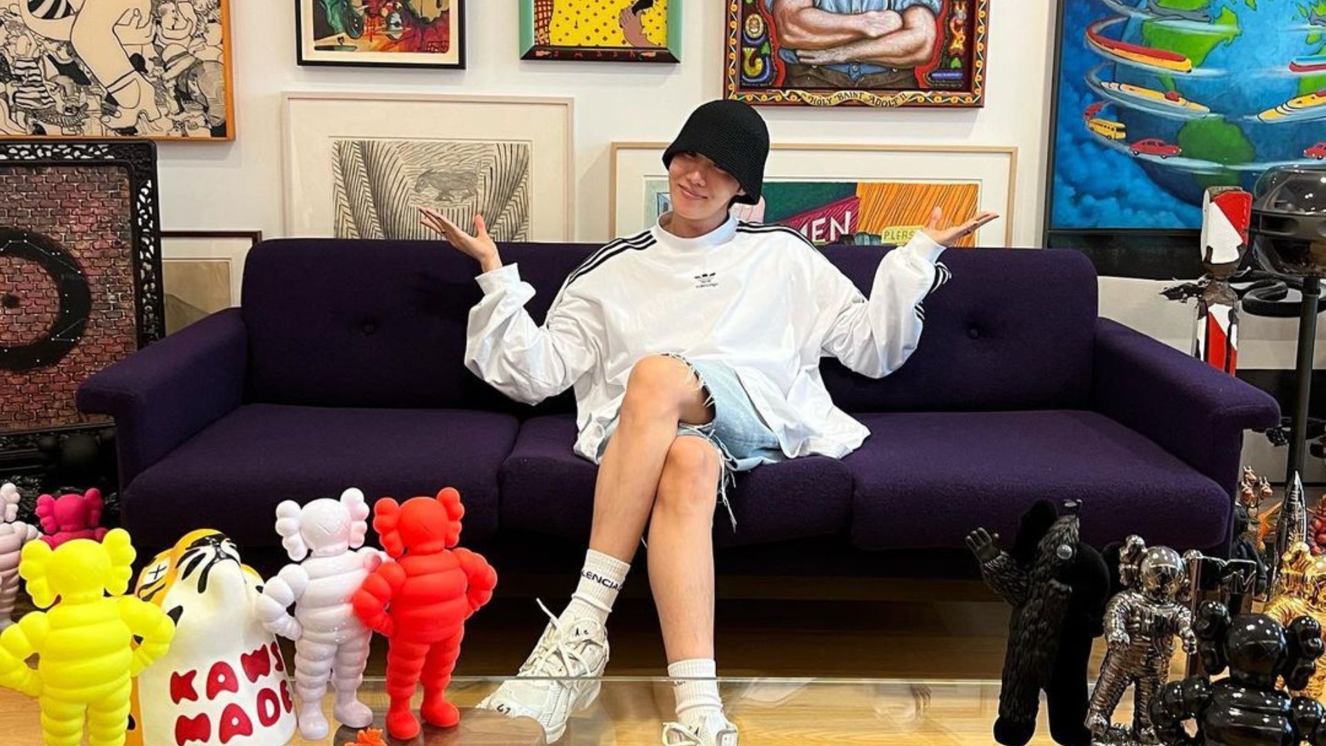 celebrities who own kaws figures