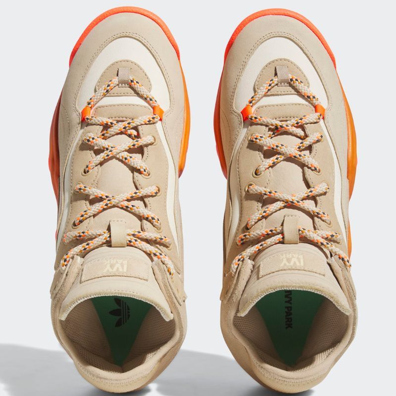 New Adidas x Beyonce Ivy Park sneakers comes in an orange colorway
