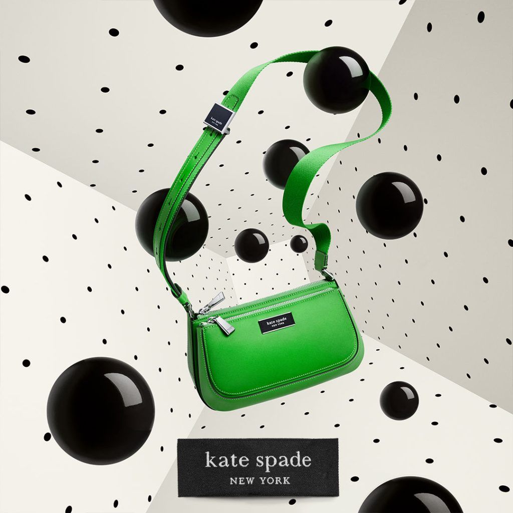 Kate Spade New York turns green with Pantone for its 30th anniversary