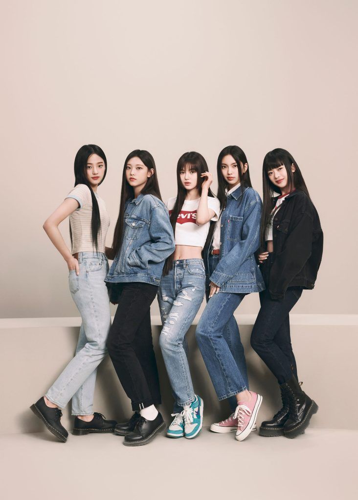 Girl group NewJeans is named Levi’s newest Global Brand Ambassador