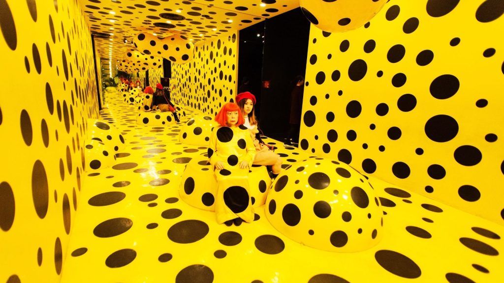Yayoi Kusama is back with her signature artwork this May at her latest exhibition in New York