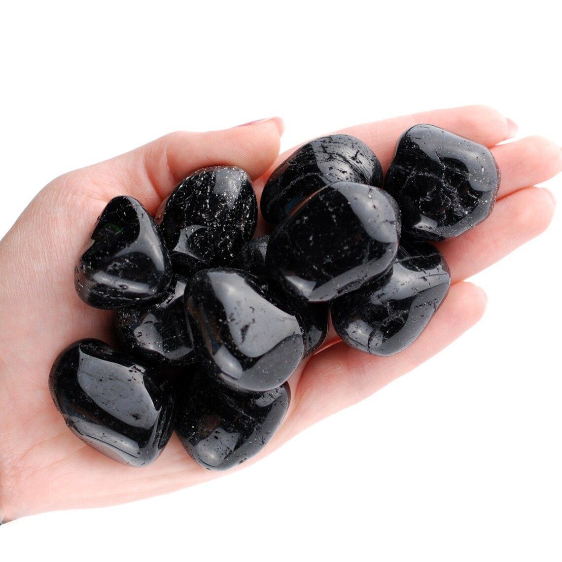 black tourmaline crystal