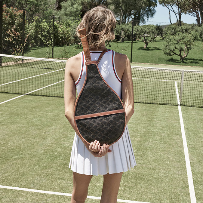 Celine releases video teaser for Women's RTW SS23 LA COLLECTION TENNIS