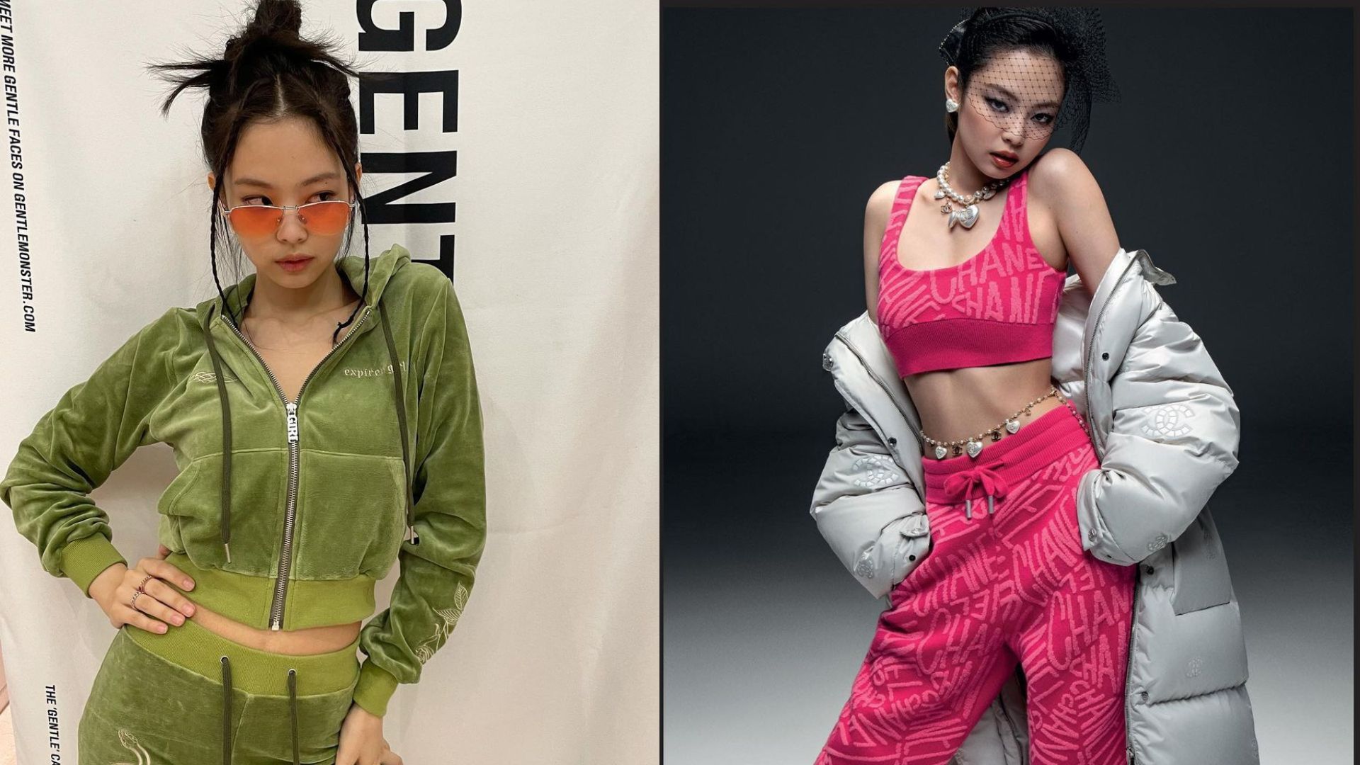 BLACK PINK jenni着用ganni Cotton Rope Vest（BLACKPINK Jennie
