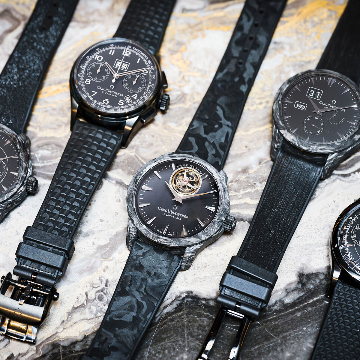 Carl F. Bucherer Releases Black Carbon Watch Capsule in Hong Kong