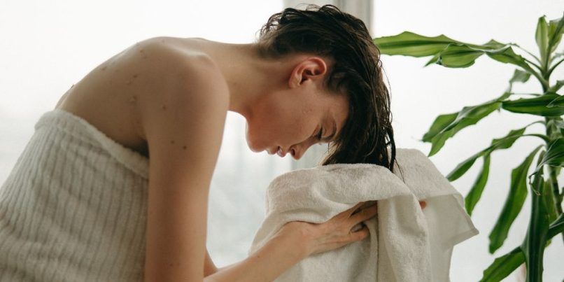 Towel dry