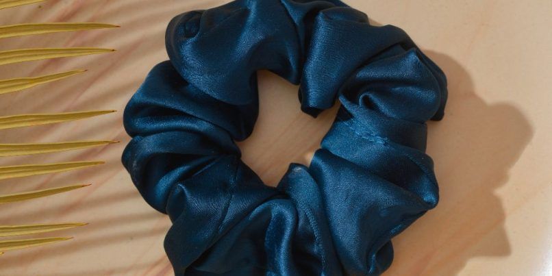 Satin scrunchie