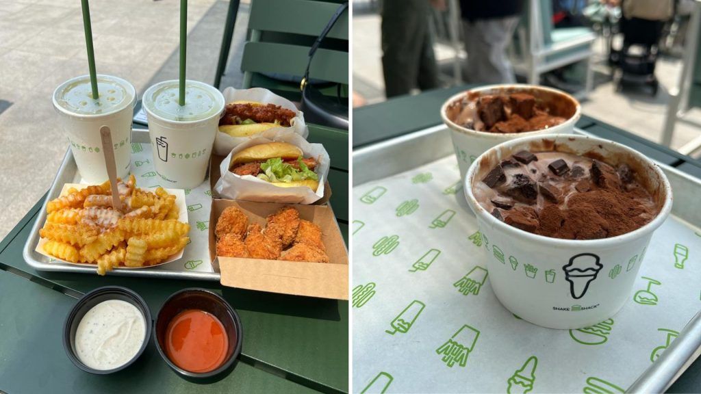 Shake Shack Hong Kong Buffalo Chicken Menu