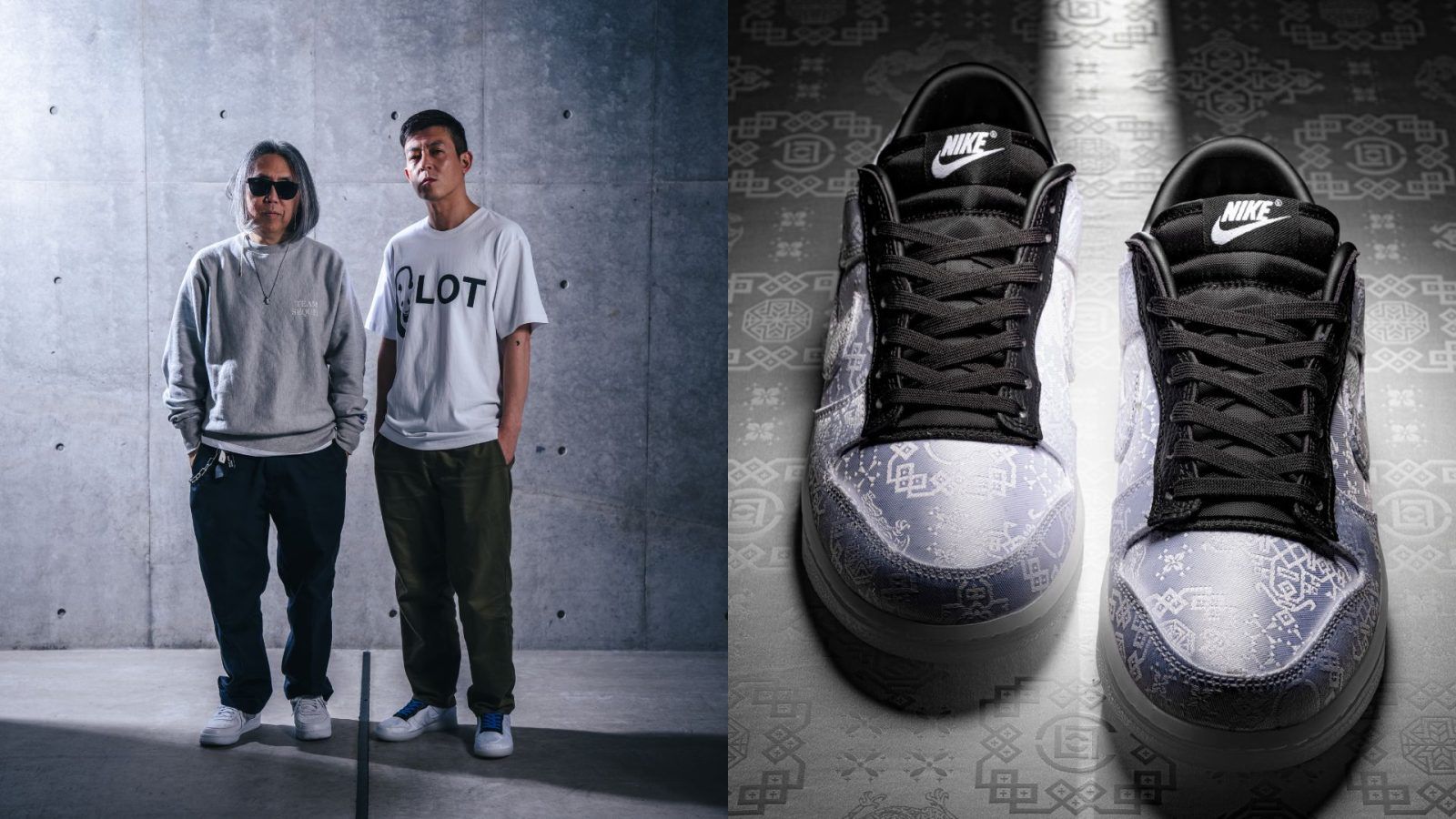 CLOT releases the CLOT X FRAGMENT DESIGN X NIKE DUNK