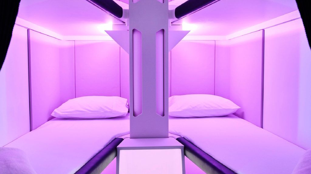 Air New Zealand unveils bunk beds for economy flyers on long-haul flights