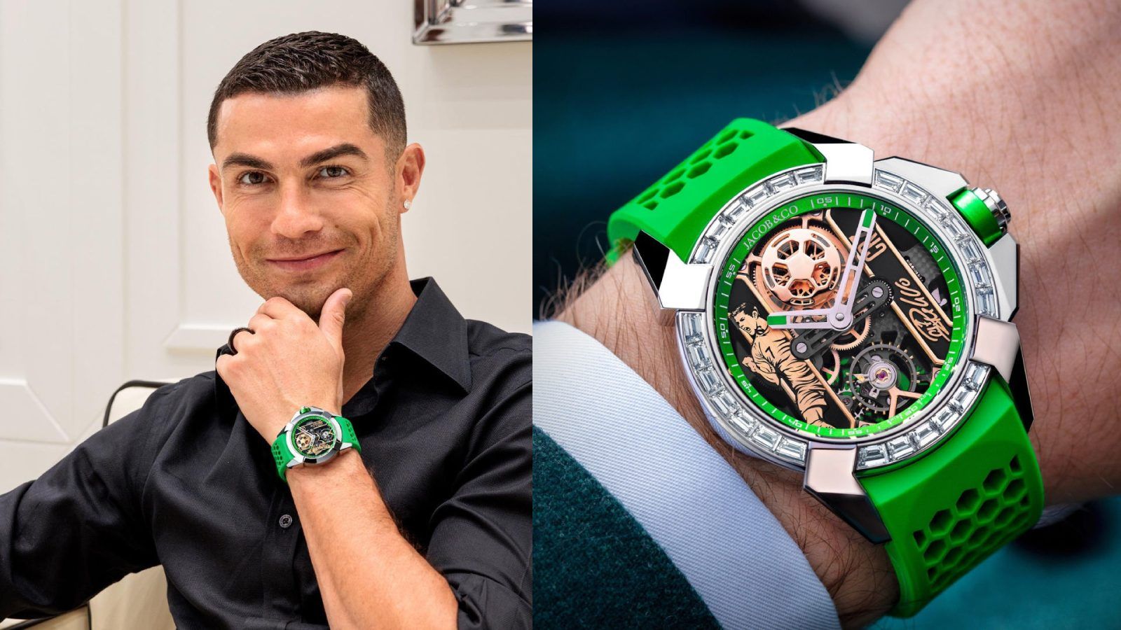 Ronaldo's Watch Collection Gets Jacob & Co. Piece Worth USD 114,953