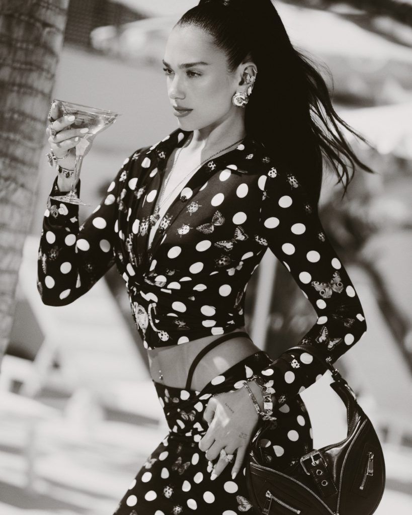 The Dua Lipa x Versace collection launch in Cannes was levitating