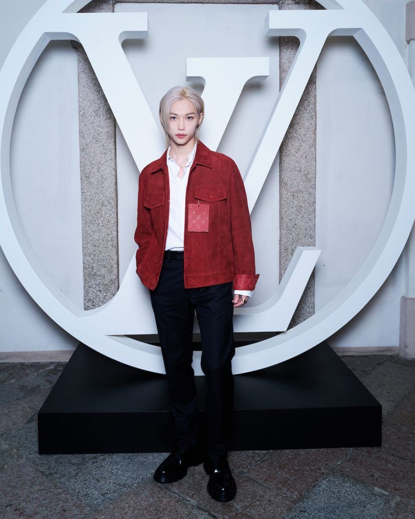 Stray Kids' Felix attends Louis Vuitton show in show-stealing